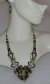 Collar verde-cafe-crema
