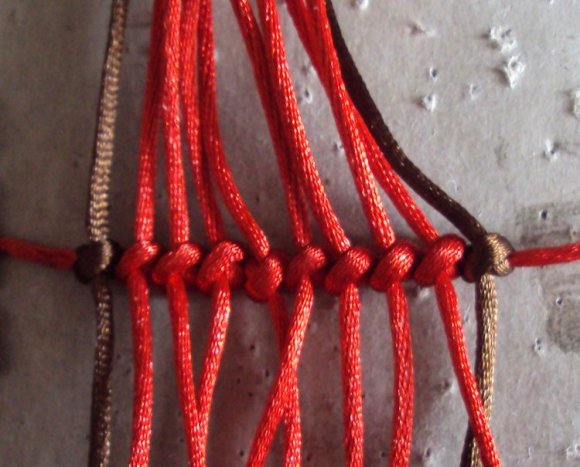 Instructivo para elaborar fresas en macramé