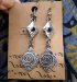 Aretes de plata