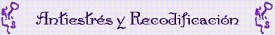 Antiestr�s y Recodificaci�n. Acupresi�n para Ci�tica y Lumbago.