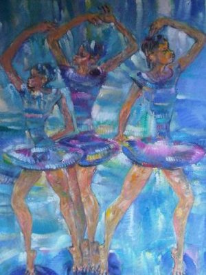 Miguel Gmez - Bailarinas 50 x 40