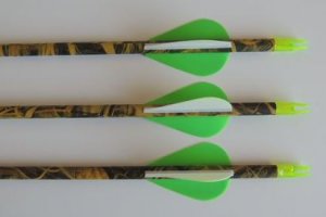 FLECHAS CAMUFLAJE CAZA