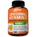 Vitamina C Liposomal 1600 mg 180 Cpsulas