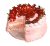 Merengue con Frutillas