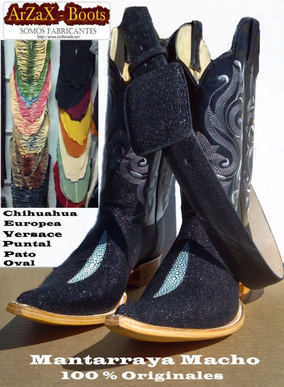 botas vaqueras exoticas