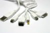 Conector Universal Cable USB 5 en1 - IPOD, IPHONE, PSP, MP3, MP4, Mini USB, NDS, DSL, GBA
