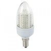 Ampolleta LED Vela E14 3W 60LEDS 41MM Transparente 200Lumens