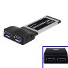 Tarjeta ExpressCard 34mm 2 x Puertos USB 3.0 Transmisi�n de 5Gbps