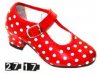 Zapato Flamenco Lunares