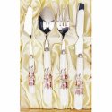 CUBERTERIA CERAMICA 4 PIEZAS