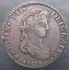 FERNANDO VII - 1818 AG, ZACATECAS, REAL DE A OCHO