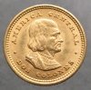 COSTA RICA - 1900, DOS COLONES de ORO