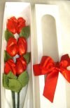 FLORES DE CHOCOLATE