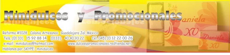 Dulces y Promocionales