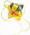 adorno cabello natural: flor