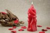 VELA FIGURA UNION MUJER-MUJER ROJA