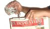 Liquido en el diario