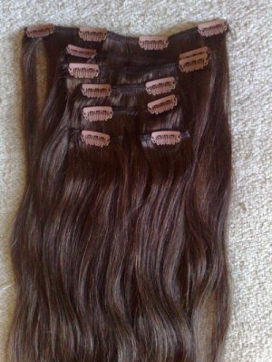 Extensiones con clips, 8 capas, 100g