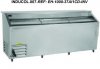 Enfriador horizontal 1048lts o 1000 botellas acero inox