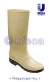 BOTA DE GOMA CA�A LARGA BEIGE # 40   {NOVAPLUS}