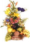 Arreglo Frutas y Flores