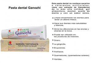 Pasta de Dientes/Jabon Ganozhi