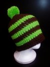 Triple Stripe Pom