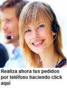 Realiza tu pedido por tel�fono