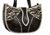 Bolso Dama Negro Animal Print