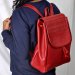 Morral 100% Cuero Rojo Hipo