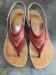 Sandalias Natural Rojas