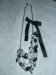 Collar Mo�o Cinta Razo Negro