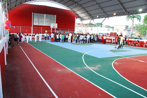 PINTURA CANCHAS DEPORTIVAS ROJA VERDE BLANCA AMARILLA KOLORTEX EN PAILA DE 5 GALONES