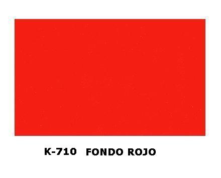 FONDO DE HERRERIA KOLORTEX ROJO DE GALON