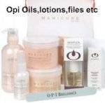 Opi lotions,creams,oils