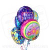 6 Globos Met�licos