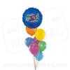 7 Globos de Latex y 1 Met�lico