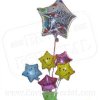 Arreglo de 5 Globos con Copa y 1 Met�lico