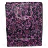 Bolsa Negra con Rosa