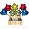 Chocolates y Peluche en Caja con Globos