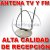 Antena de TV y FM de alta calidad de recepci�n