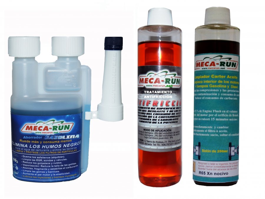 Pack 1� Tratamiento Motor Gasolina