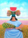 Melchor Terrero-Recolectora de flores con sand�a