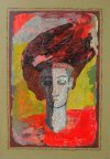 Juan Medina-Mujer meditando