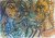 Jesus Desangles-Tres rostros con ara�a y mosquito