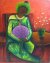 Alberto Lestrad-Figura con flores III