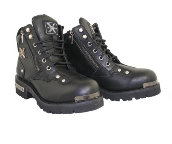 Botas de color Negro cortas para Hombres - Xelement
