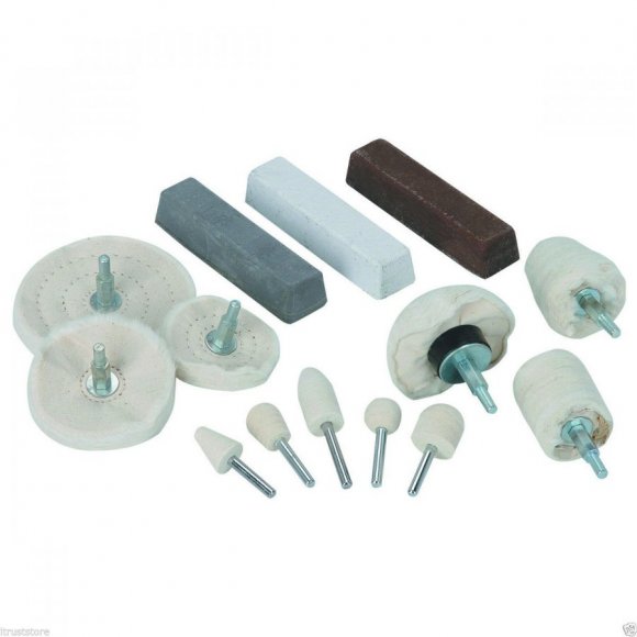 Kit Ruedas de amortiguamiento de la palanquilla llantas de aluminio pulido