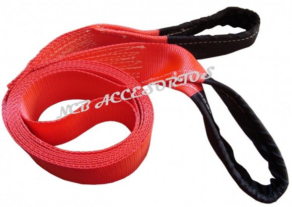ESLINGA SUPER REFORZADA , 5 METROS DE LARGO 8 CM DE ANCHO , SOPORTA 7 TONELAS DE ROTURA