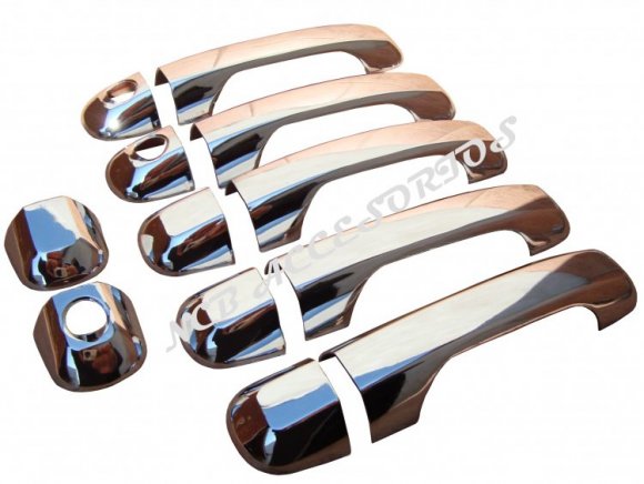 KIT DE MAIJAS CROMADAS CON ADHESIVO 3M